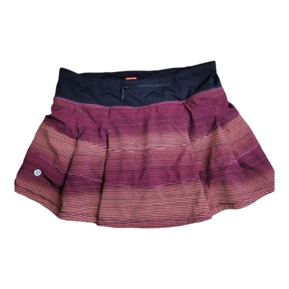 Lululemon Pace Rival skirt - Simply Radiant Pink Paradise tennis skirt skort 6 - Picture 2 of 16